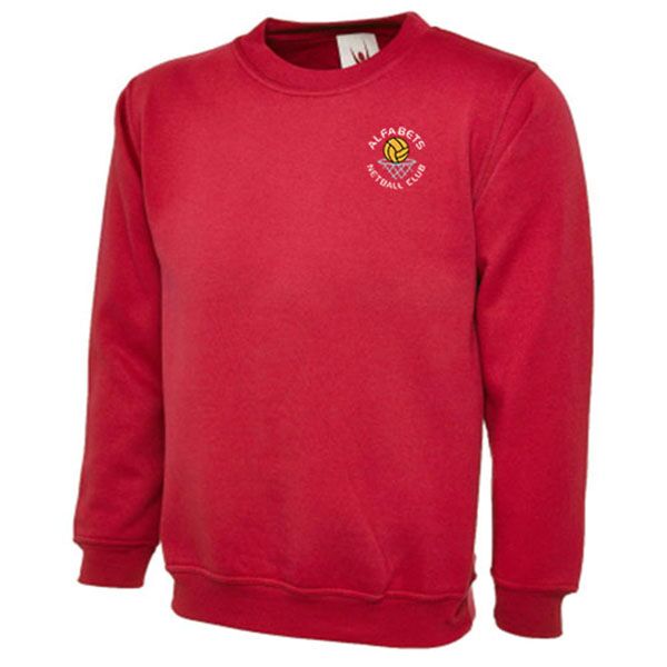 Alfabets Adult Sweatshirt Thumbnail