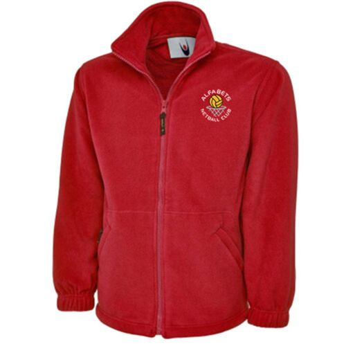 Alfabets Adult Full Zip Micro Fleece Jacket Thumbnail