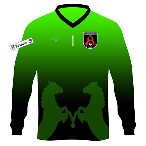 Brandhall Colts FC Official Home Goalkeeper Shirt Thumbnail