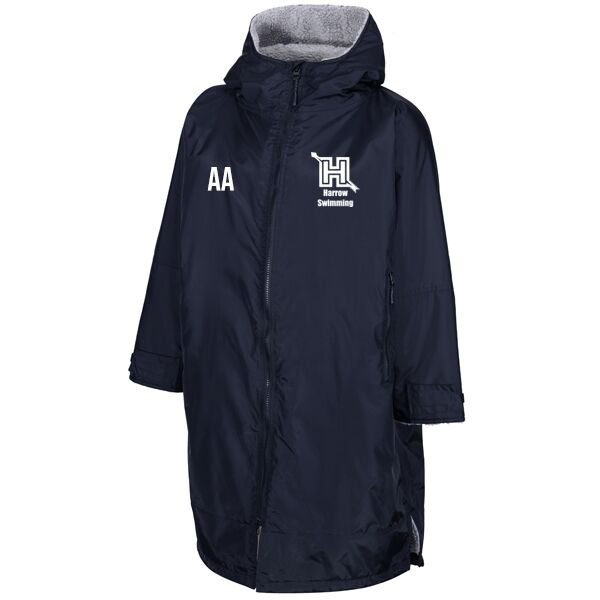 Harrow Swimming Club Weatherproof Changing Robe Thumbnail