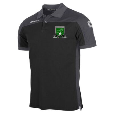 Warwick Juniors Pride Polo Shirt Black/Grey Thumbnail