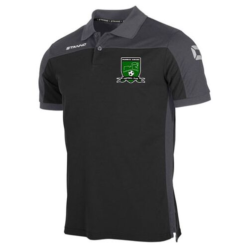 Warwick Juniors Pride Polo Shirt Black/Grey Thumbnail