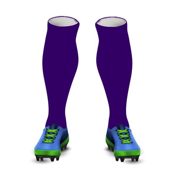 Plain Purple Sock Thumbnail