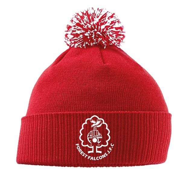 Forest Falcons Bobble Beanie Hat Thumbnail