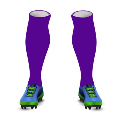 Old Wulfrunians GK Socks Purple Thumbnail
