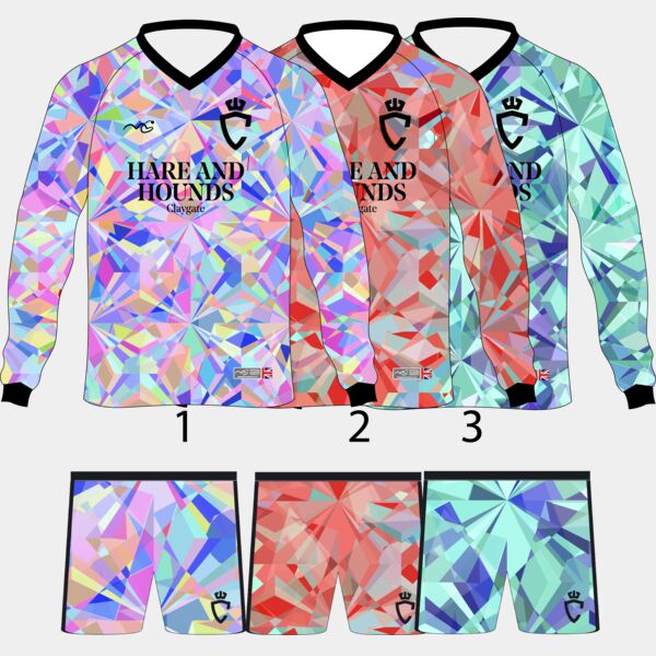 Claygate Royals Goalkeeper Kit Bundle Adults (Vets Section) Thumbnail