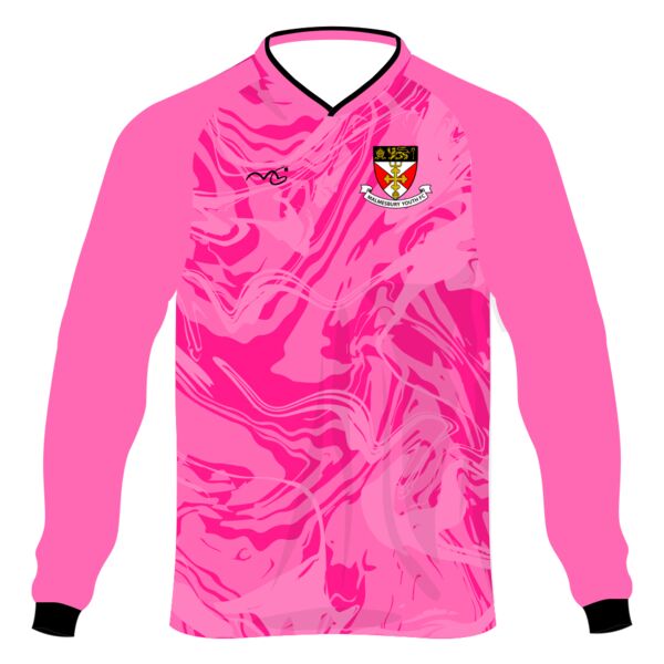 Malmesbury Youth Pink Goalkeeper Shirt Thumbnail