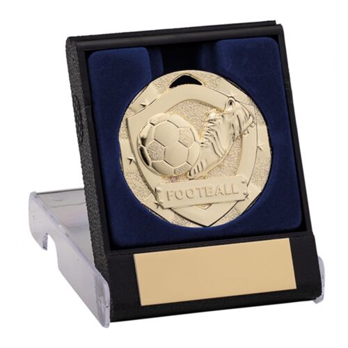 Football Medal and Box  Thumbnail