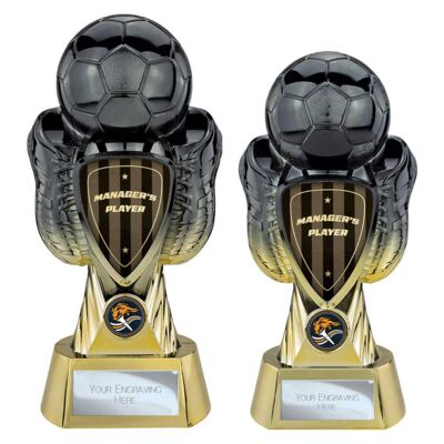 Tournament Special Heavyweight Black Gold Managers Player Trophy Thumbnail