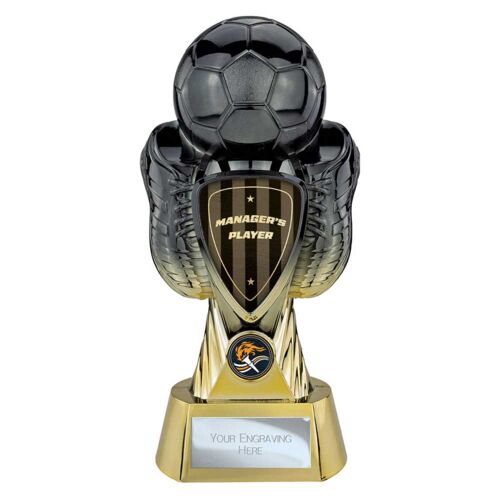 Tournament Special Heavyweight Black Gold Managers Player Trophy Thumbnail