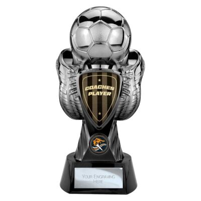 Tournament Special Heavyweight Gun Metal Coaches Player Trophy Thumbnail
