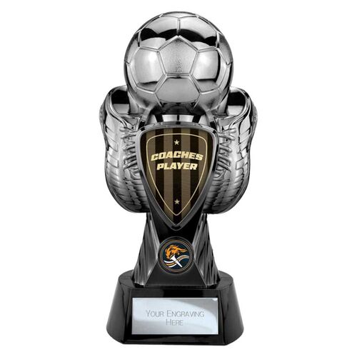 Tournament Special Heavyweight Gun Metal Coaches Player Trophy Thumbnail