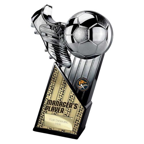 The Marauders Special Football Gun Metal Managers Player Trophy Thumbnail