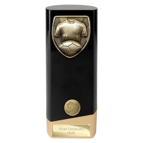 Prime Cobra Black Gold Shirt & Ball Football Award Thumbnail