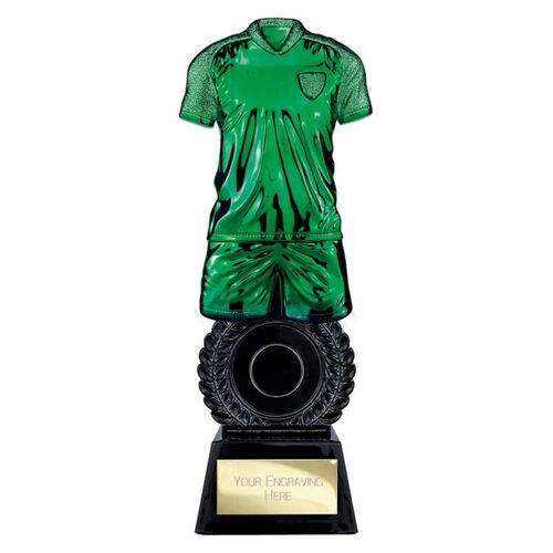 Intensity Green Black Football Award Thumbnail