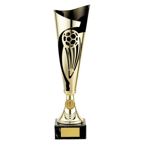 Champion Gold Black Football Cup Trophy Thumbnail