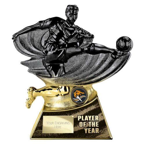 Power Strike Special Football Black Gold Player of the Year Trophy Thumbnail
