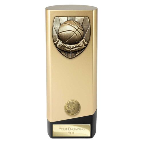 Prime Cobra Gold Black Basketball Award Thumbnail