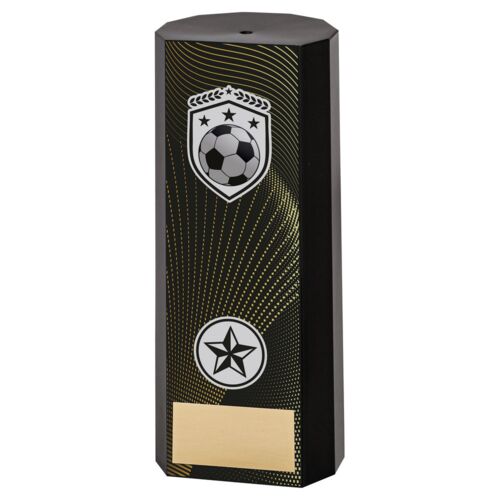 Football Black Gold Column Trophy Thumbnail