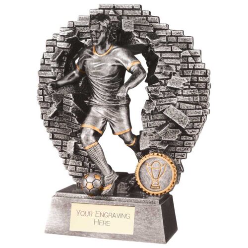 Blast Out Male Football Resin Award Thumbnail