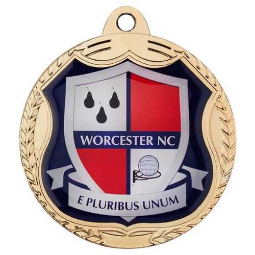 Medals with Custom Shield Centres  Thumbnail