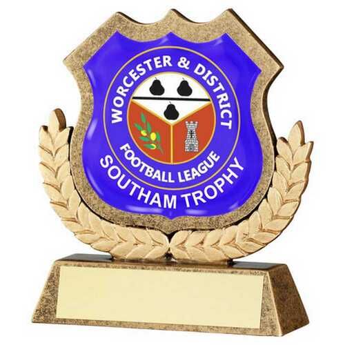Custom Shield Football Trophy  Thumbnail