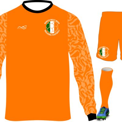 North West Irish Walking Football GK Bundle (Orange) Thumbnail