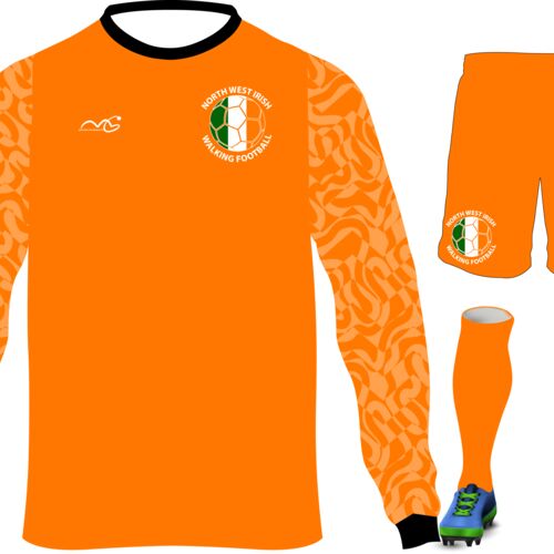 North West Irish Walking Football GK Bundle (Orange) Thumbnail