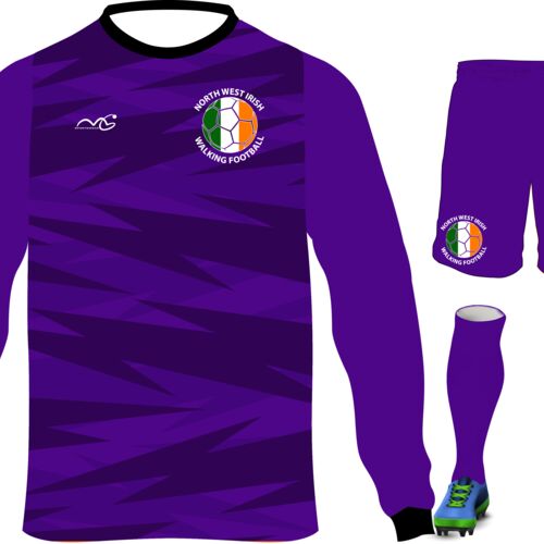 North West Irish Walking Football GK Bundle (Purple) Thumbnail