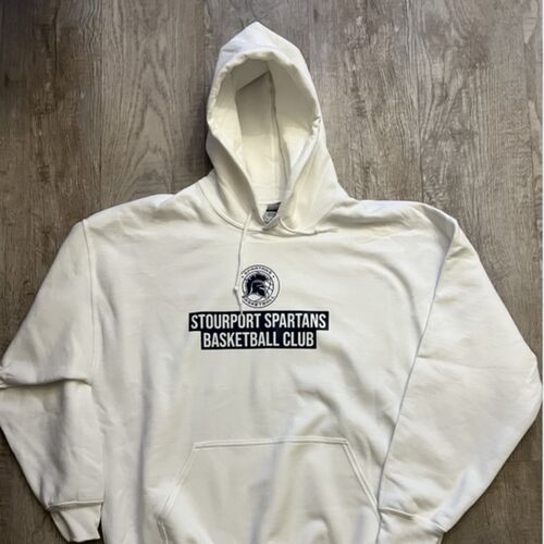 Spartans ‘All White’ Hoody Adult Thumbnail