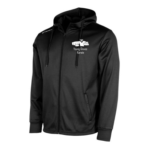 Young Gloves Karate Field Zipped Hooded Top Thumbnail